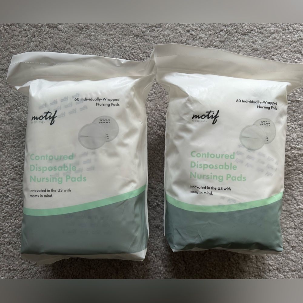 Motif Medical / Lot of x2 60 Count Nursing Pads Packs